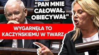 Wygarnęła to Kaczyńskiemu. "Pan mnie kiedyś całował po rękach i obiecywał"