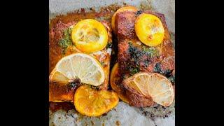 Baked Tandoori Salmon