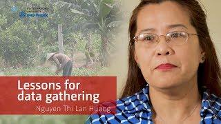 Nguyen Thi Lan Huong – Lessons for data gathering