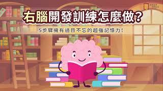 右腦開發訓練怎麼做？5步驟擁有過目不忘的超強記憶力！-迷你退休