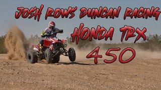 Josh Rows Championship Duncan Racing Honda TRX 450 -Dirt Wheels Magazine