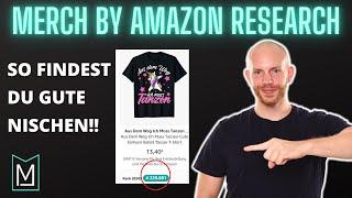 Merch By Amazon Research - So findest du gute Nischen & Keywords (2021) Deutsch