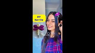 DIY  Hair Clip #crafteraditi #youtubepartner #shorts #youtubeshorts #diy #hairclip @CrafterAditi