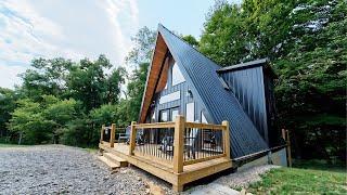 Modern A-frame Cabin House Ideas