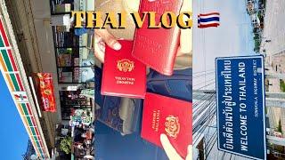 THAI VLOG  : touchdown in Thailand | 14 hours commuting | 7-Eleven Dannok  #DAY1