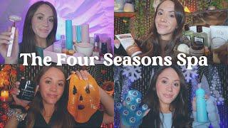 ASMR / The 4 Seasons Spa & Salon ️ (skincare, haircare, personal attention)