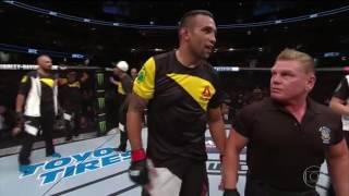 Após Werdum vence Browne, tudo acaba em briga com o treinador adversário dentro do octógono..confira