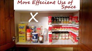 # Deluxe - Expandable Spice Rack and Stackable Cabinet & Pantry Organizer #Best Space Saving Buy 