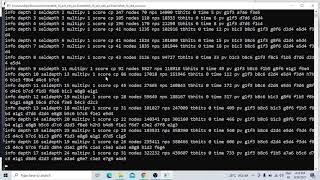 Running stockfish 14 command line mode