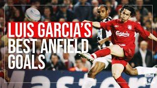 Luis Garcia's BEST Anfield Goals | Boss headers, European classics