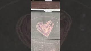#Chalk # heart