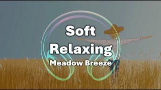 [1 hour] Soft Relaxing Sounds Meadow Breeze | Relax Among Whispering Grasses