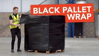 Black Pallet Wrap