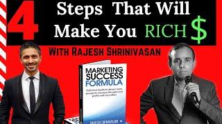 4 Steps To Powerful Marketing And Selling | Interview with Rajesh Srinivasan