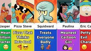 MEANEST Cartoon Characters Ever