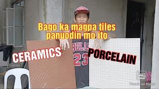 Anu nga ba Ang tamang/dapat gamitin na tiles para sa Bahay mo?? Bago ka bumili Ng tiles panuodin to