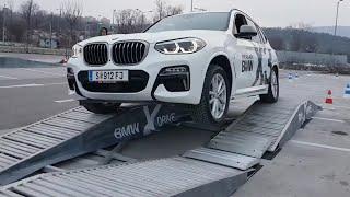 BMW X3 M40i 2018 offroad - wheel articulation (xDrive test)