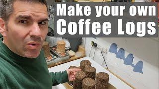 How to make coffee logs