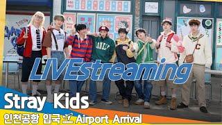 [LIVE] 스트레이 키즈, 인천국제공항 입국️StrayKids Airport Arrival 2024.11.24 Newsen