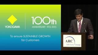 ARC Industry Forum 2015: Keynote Speech of Yokogawa