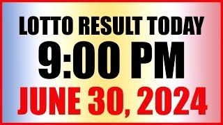 Lotto Result Today 9pm Draw June 30, 2024 Swertres Ez2 Pcso