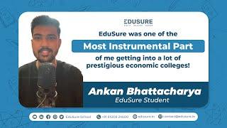 How EduSure helped in the journey for preparations for Masters in Economics Entrance Exams