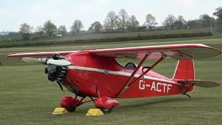 Comet Racer Miles Hawk Speed six Comper Swift at Old Warden.