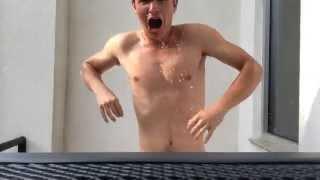 ANSEL ELGORT ICE BUCKET CHALLENGE!!!