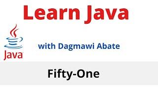 51) Learn Java with Dagmawi-Abate; Break and Labeled Branching Statements; Amharic