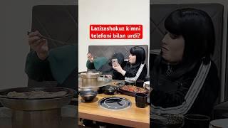 Lazizashokuz kimni urdi? #funny #lazizashokuz #youtube #newvideo #shokuz #food #shokz