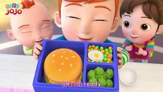 My Yummy Lunch |Shapes in My Lunch Box | Kids Learn Shapes | Super JoJo Nursery Rhymes & Kids Songs
