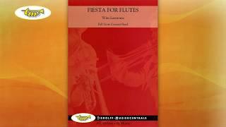 Fiesta For Flutes - Concert Band - Laseroms - Tierolff