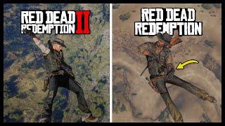 Red Dead Redemption 2 vs Red Dead Redemption - Physics and Details Comparison