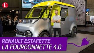 Renault ESTAFETTE Concept (2024). La FOURGONNETTE des temps modernes