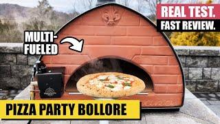 FAST REVIEW | Pizza Party BOLLORE Multi-Fuel Pizza Oven with Biscotto Stones
