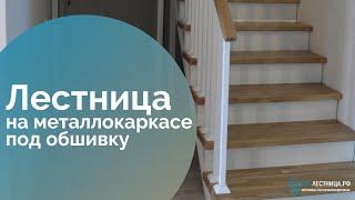 Лестница на металлокаркасе/лестница под обшивку