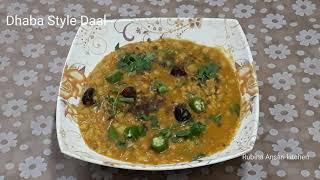 Dhaba Style Daal Channa  @ Rubina Ansari kitchen