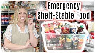 1 Month Shelf Stable Food For Less Than $150, Small Space Solutions!