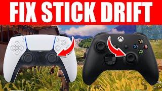 How to Fix Controller Stick Drift in Fortnite (PS5 & Xbox Controllers!)