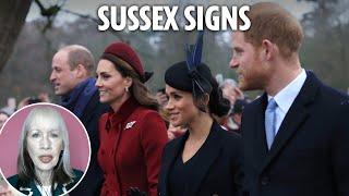 'Secret signs' of a royal rift seen on Meghan and Harry's last Christmas walk, says expert