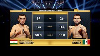 58.9kg RAKHIMOV Shavkatdzhon (TJK) vs NUNEZ Eduardo (MEX) | IBA Champions' Night | February 16, 2024