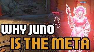 Why Juno is Hard Meta - The Most Aggressive Backline in Overwatch