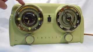 Crosley "Dashboard" Radio - 1951/1952 - Model D-25CE