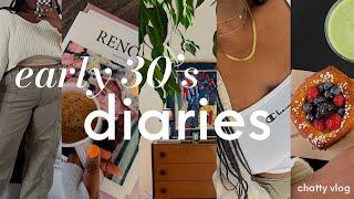 early 30’s diaries | chatty AF vlog + getting organized 