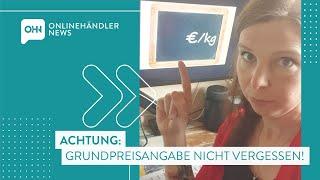 Achtung: Grundpreisangabe nicht vergessen! – Minute Mittwoch