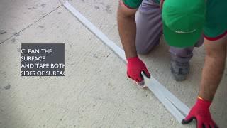 How to apply Polyurethane Sealant - Covering Blanks with Polyurethane Sealant - Somafix