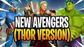 The *NEW* Avengers (Thor Version) Gameplay! - MARVEL Strike Force - MSF