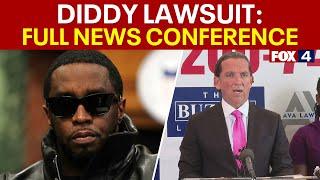 Diddy lawsuit: 100+ alleged victims file suit | FULL NEWS CONFERENCE