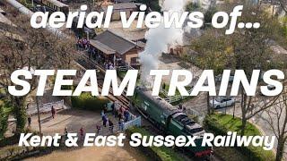 Kent & East Sussex Railway Aerial Drone Footage - Summer 2022