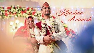 Khusboo And Animesh Cinematic Wedding Highlight | Indian Wedding Highlights | Memories Production